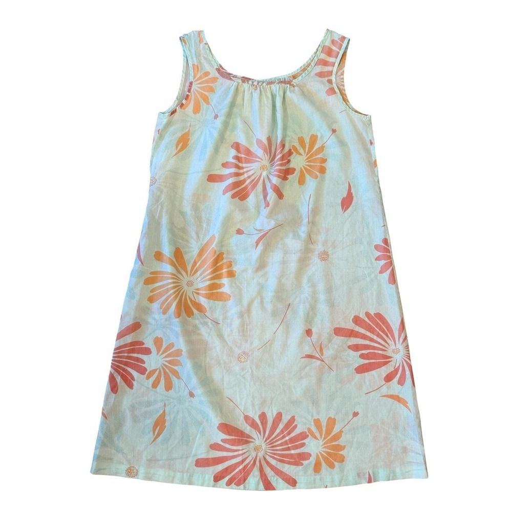 Vintage Sears House Dress Loose Fit Shift Flower Grandmacore Boho Women's Medium